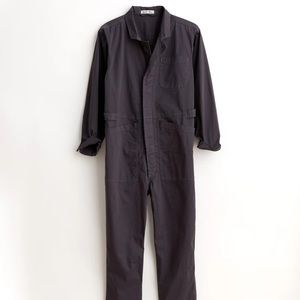 Alex Mill Standard Jumpsuit in Cotton Twill, Iron Grey